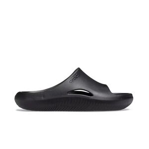 Crocs Slides Mellow Recovery‎ Unisex Womens 8 Mens 6 Black Athleisure 208392